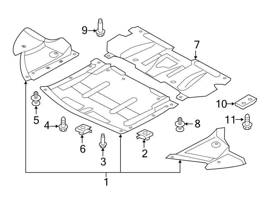 1FRONT STRUCTURAL COMPONENTS. SPLASH SHIELDS.https://images.simplepart.com/images/parts/motor/fullsize/1366035.png