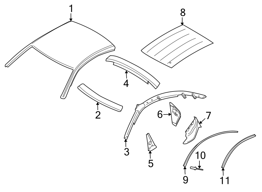 3EXTERIOR TRIM. ROOF & COMPONENTS.https://images.simplepart.com/images/parts/motor/fullsize/1366405.png