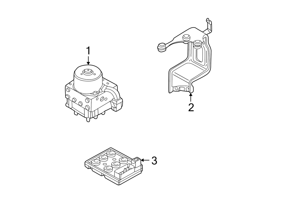 Full size assembly image of Abs components. (1/1)