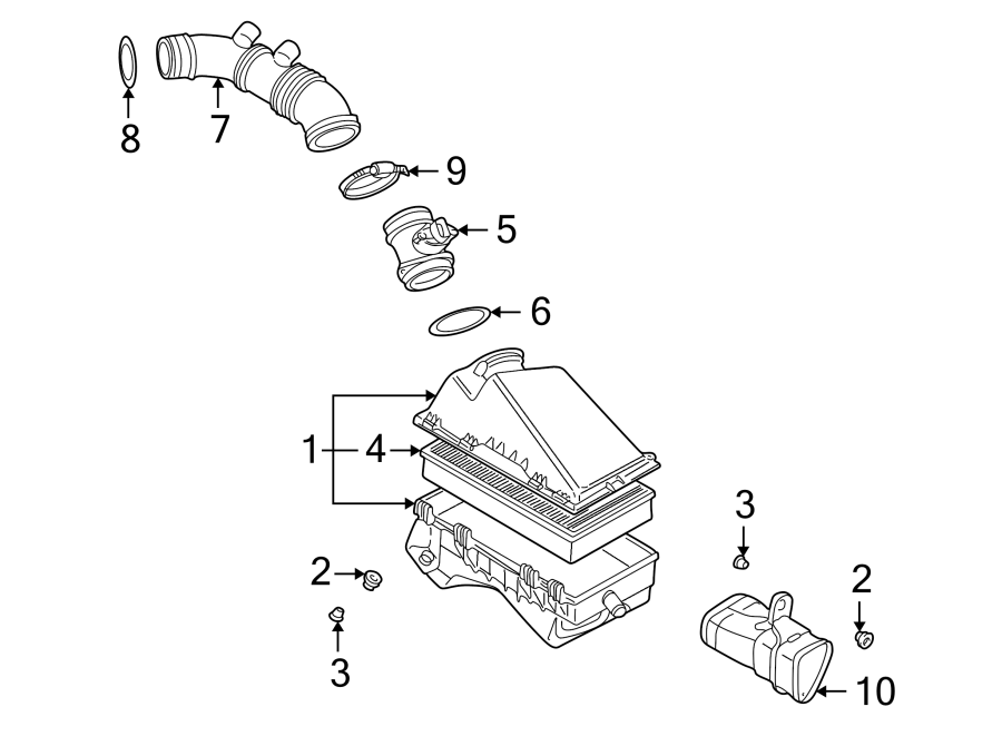 4Engine / transaxle. Air intake.https://images.simplepart.com/images/parts/motor/fullsize/1370130.png