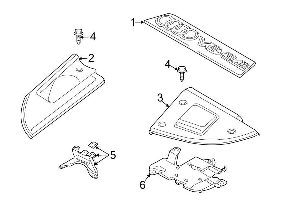 ENGINE / TRANSAXLE. ENGINE APPEARANCE COVER.