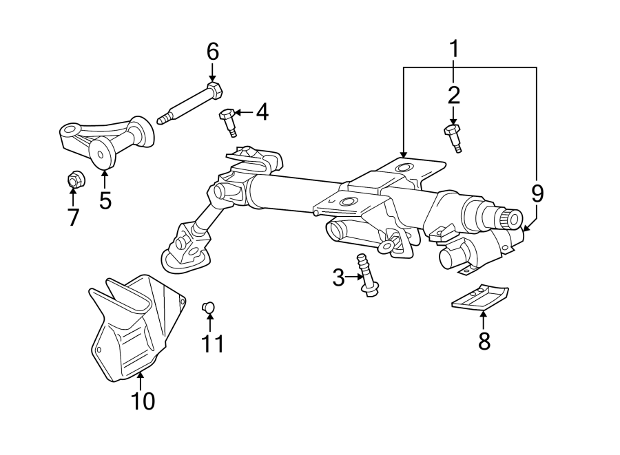 6STEERING COLUMN ASSEMBLY.https://images.simplepart.com/images/parts/motor/fullsize/1370210.png