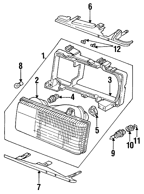 5FRONT LAMPS. HEADLAMP COMPONENTS.https://images.simplepart.com/images/parts/motor/fullsize/137036.png