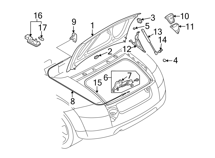 9TRUNK LID. LID & COMPONENTS.https://images.simplepart.com/images/parts/motor/fullsize/1370595.png