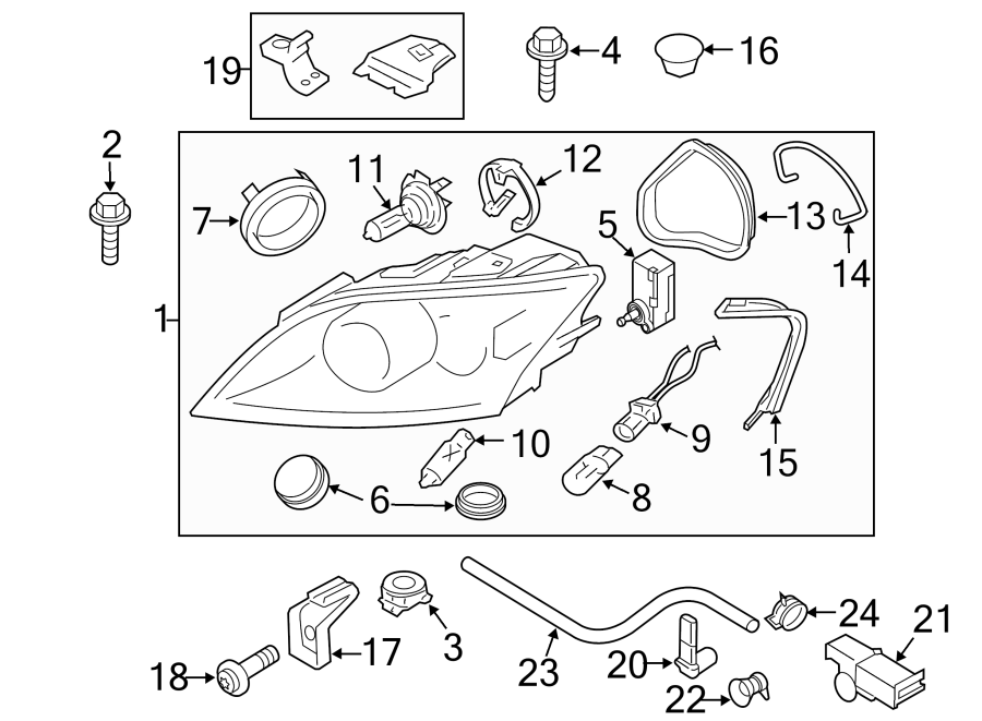 19FRONT LAMPS. HEADLAMP COMPONENTS.https://images.simplepart.com/images/parts/motor/fullsize/1371020.png