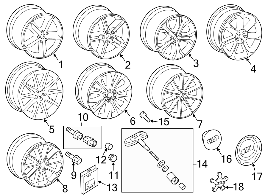 WHEELS. COVERS & TRIM.