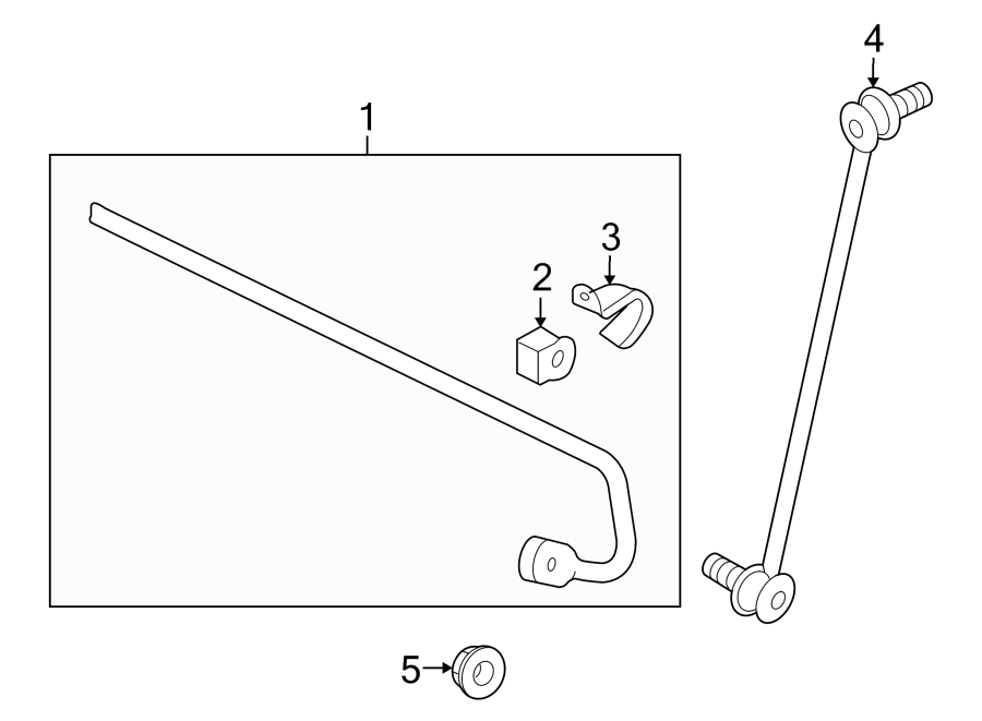 1FRONT SUSPENSION. STABILIZER BAR & COMPONENTS.https://images.simplepart.com/images/parts/motor/fullsize/1371300.png