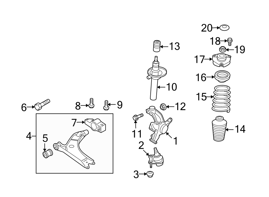 16FRONT SUSPENSION. SUSPENSION COMPONENTS.https://images.simplepart.com/images/parts/motor/fullsize/1371315.png