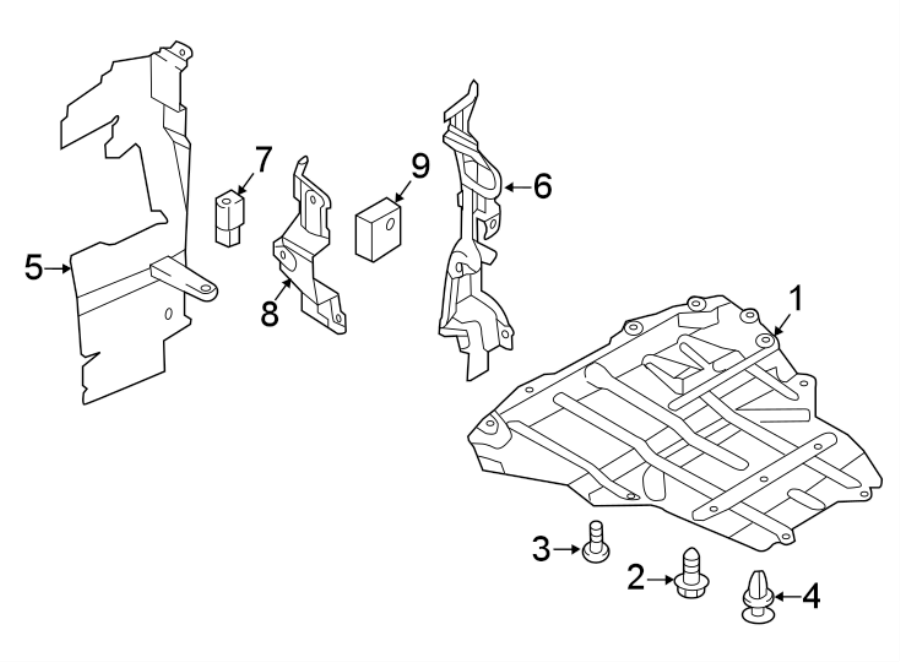 3RADIATOR SUPPORT. SPLASH SHIELDS.https://images.simplepart.com/images/parts/motor/fullsize/1372045.png