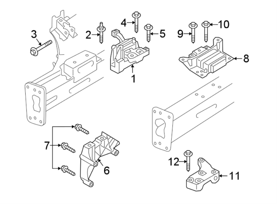 1ENGINE / TRANSAXLE. ENGINE & TRANS MOUNTING.https://images.simplepart.com/images/parts/motor/fullsize/1372240.png