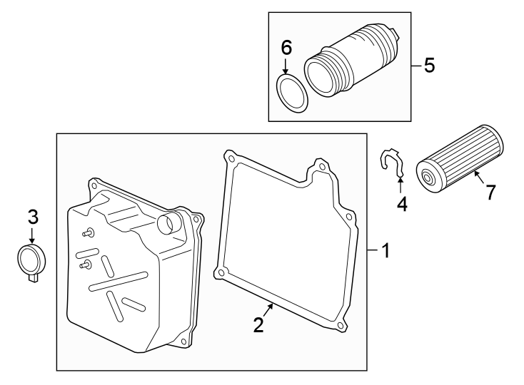 ENGINE / TRANSAXLE. TRANSAXLE PARTS.