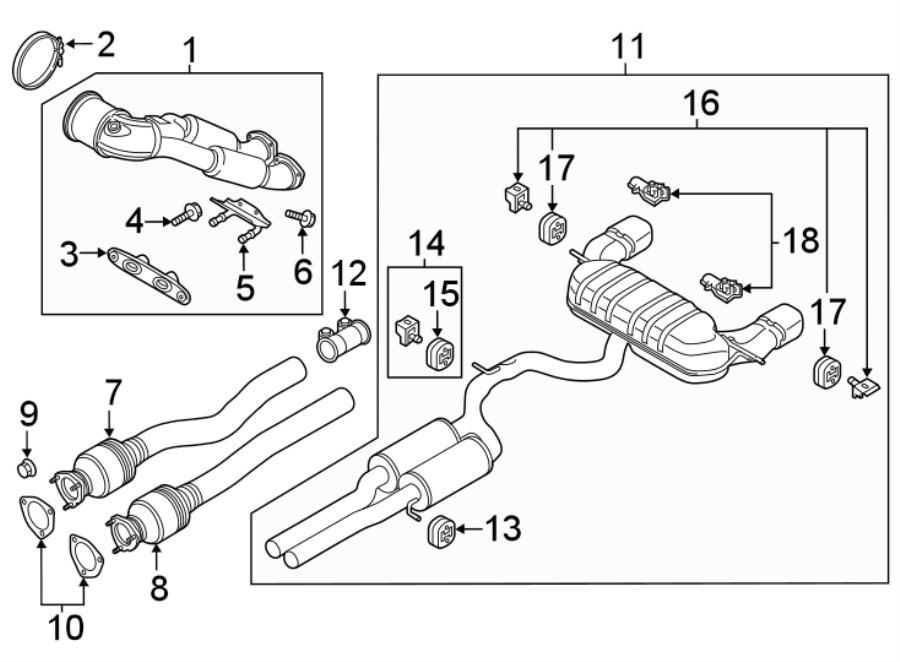 14EXHAUST SYSTEM. EXHAUST COMPONENTS.https://images.simplepart.com/images/parts/motor/fullsize/1372254.png