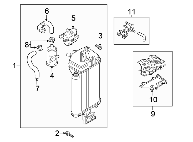 EMISSION SYSTEM. EMISSION COMPONENTS.