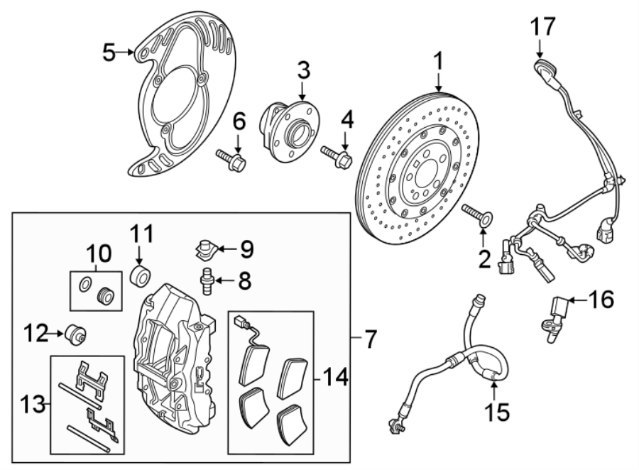 14FRONT SUSPENSION. BRAKE COMPONENTS.https://images.simplepart.com/images/parts/motor/fullsize/1372278.png