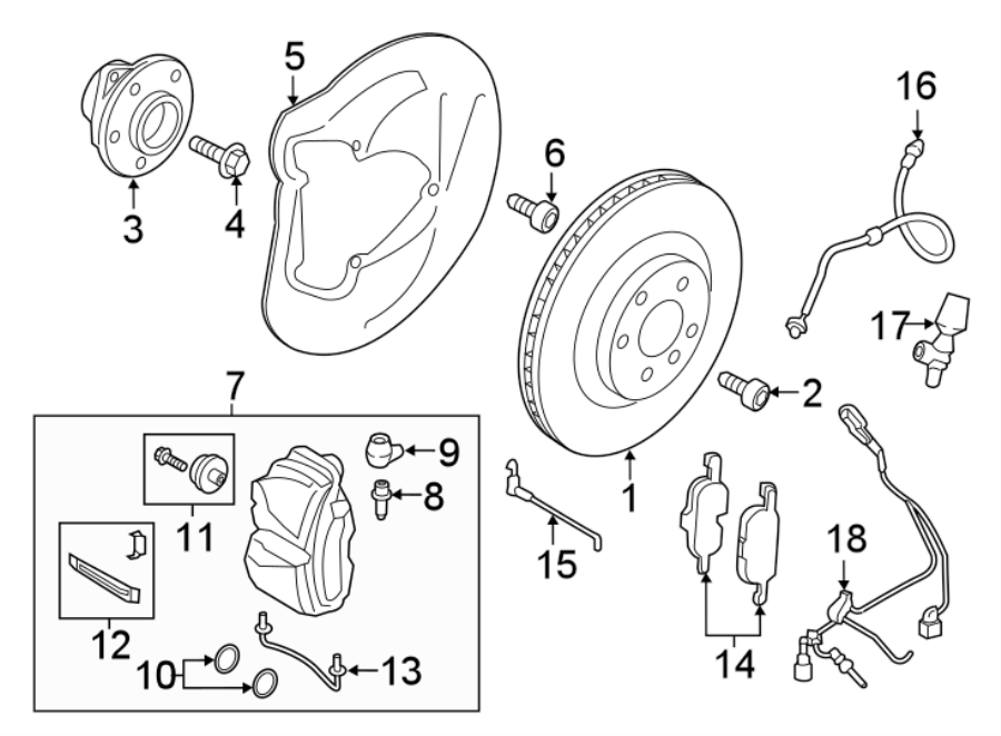 18FRONT SUSPENSION. BRAKE COMPONENTS.https://images.simplepart.com/images/parts/motor/fullsize/1372279.png