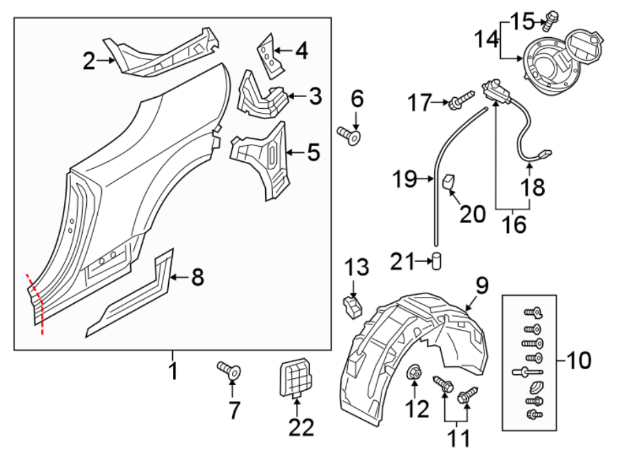 13QUARTER PANEL & COMPONENTS.https://images.simplepart.com/images/parts/motor/fullsize/1372620.png