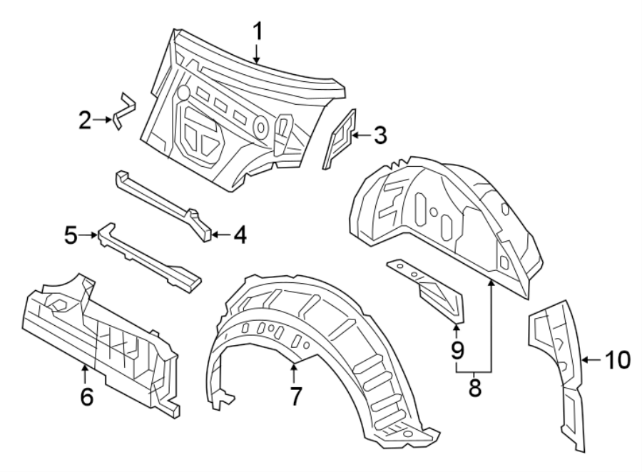 3QUARTER PANEL. INNER STRUCTURE.https://images.simplepart.com/images/parts/motor/fullsize/1372625.png