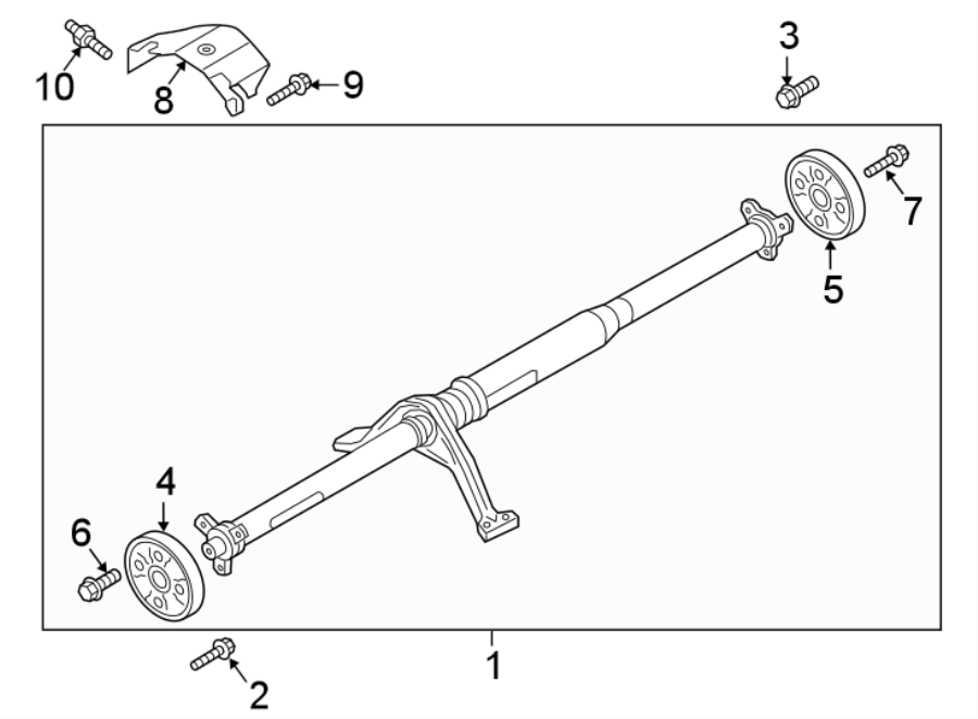 1Rear suspension. Drive shaft.https://images.simplepart.com/images/parts/motor/fullsize/1372681.png