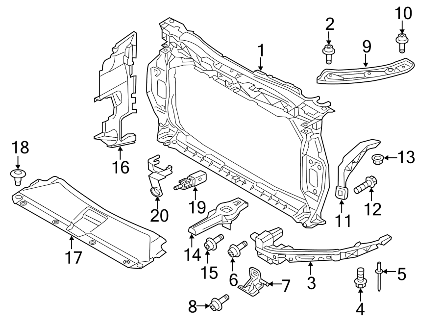 5RADIATOR SUPPORT.https://images.simplepart.com/images/parts/motor/fullsize/1375040.png