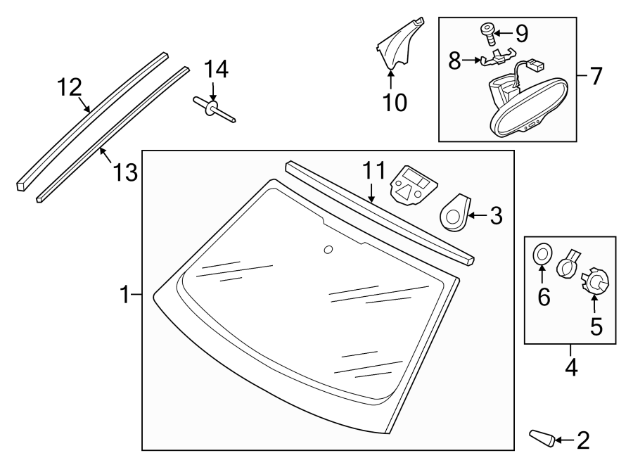 5WINDSHIELD. GLASS. REVEAL MOLDINGS.https://images.simplepart.com/images/parts/motor/fullsize/1375330.png