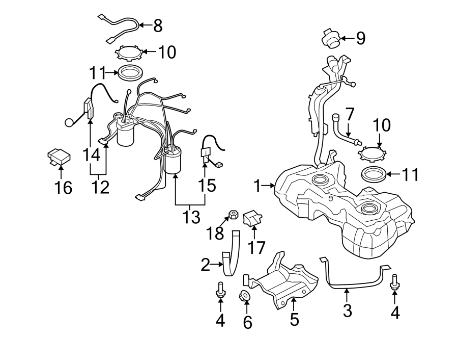 15Fuel system components.https://images.simplepart.com/images/parts/motor/fullsize/1375605.png