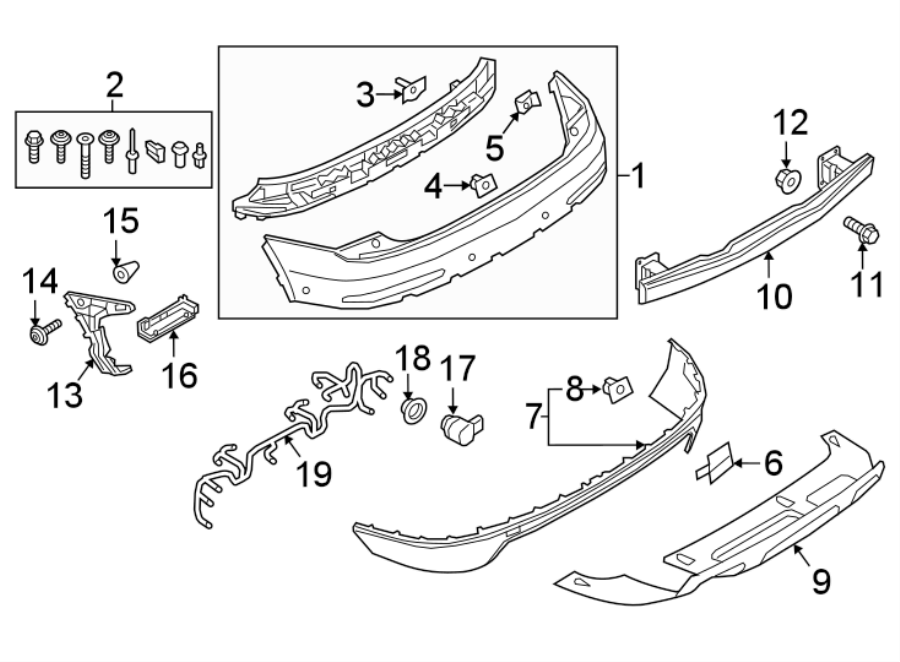 1REAR BUMPER. BUMPER & COMPONENTS.https://images.simplepart.com/images/parts/motor/fullsize/1375752.png