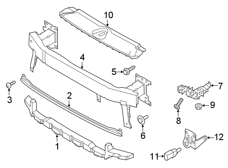 12FRONT BUMPER & GRILLE. BUMPER & COMPONENTS.https://images.simplepart.com/images/parts/motor/fullsize/1376010.png