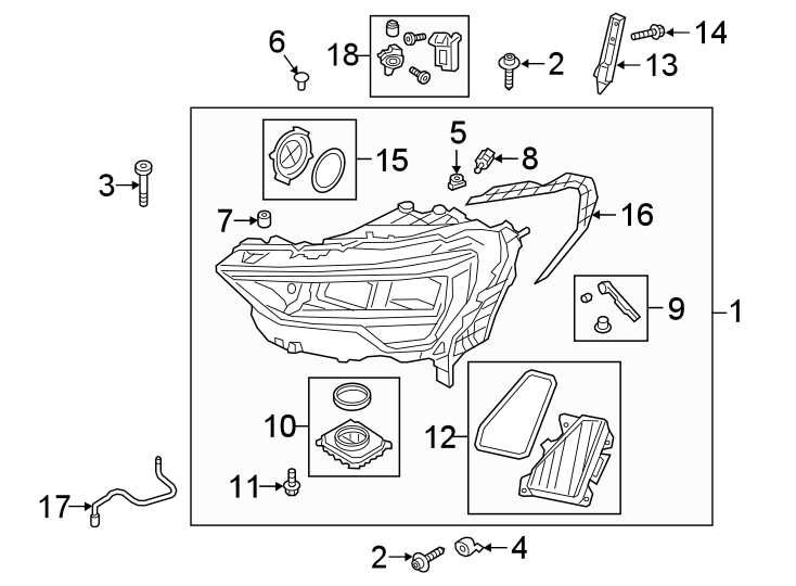 11FRONT LAMPS. HEADLAMP COMPONENTS.https://images.simplepart.com/images/parts/motor/fullsize/1376055.png