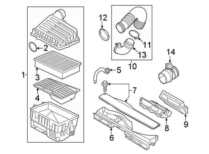 14Engine / transaxle. Air intake.https://images.simplepart.com/images/parts/motor/fullsize/1376247.png