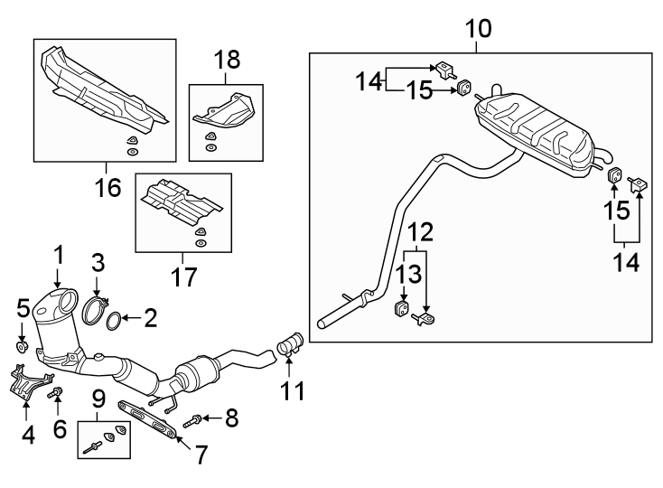 18EXHAUST SYSTEM. EXHAUST COMPONENTS.https://images.simplepart.com/images/parts/motor/fullsize/1376285.png