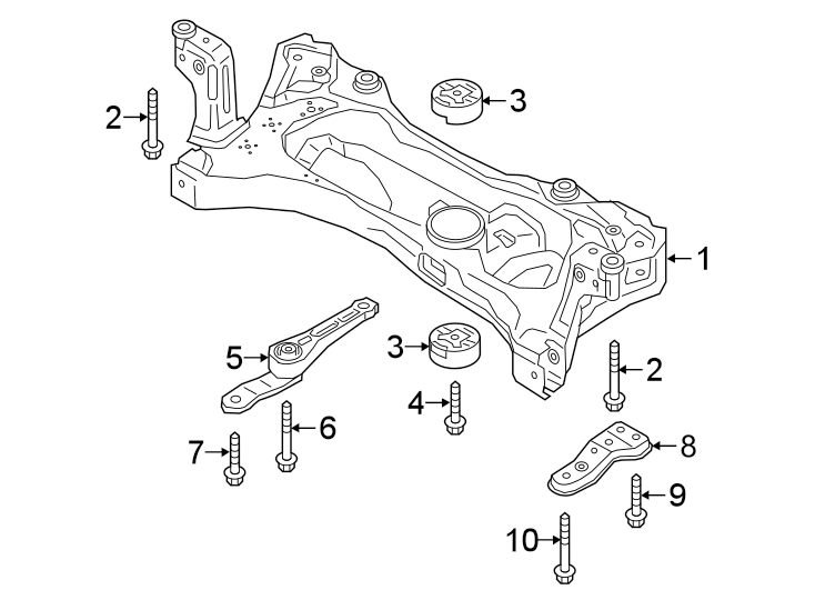 1FRONT SUSPENSION. SUSPENSION MOUNTING.https://images.simplepart.com/images/parts/motor/fullsize/1376345.png