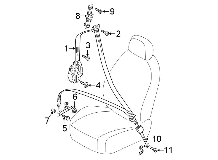 2RESTRAINT SYSTEMS. FRONT SEAT BELTS.https://images.simplepart.com/images/parts/motor/fullsize/1376470.png