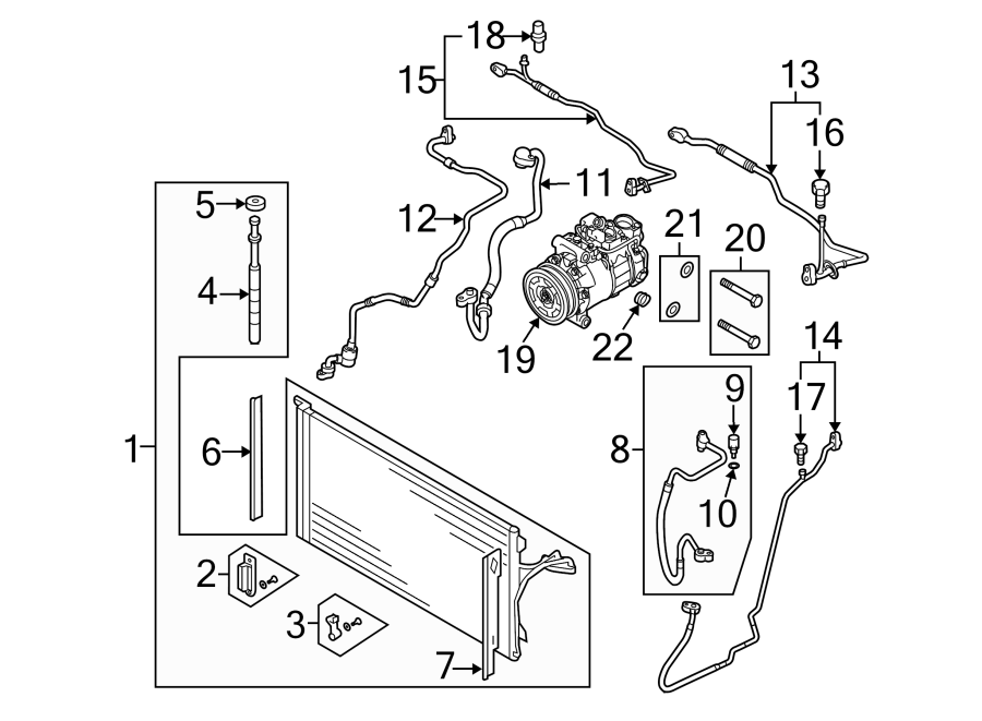 17AIR CONDITIONER & HEATER. COMPRESSOR & LINES. CONDENSER.https://images.simplepart.com/images/parts/motor/fullsize/1380180.png