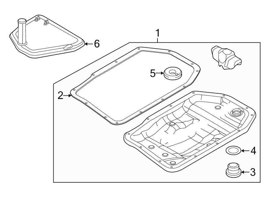 ENGINE / TRANSAXLE. TRANSAXLE PARTS.