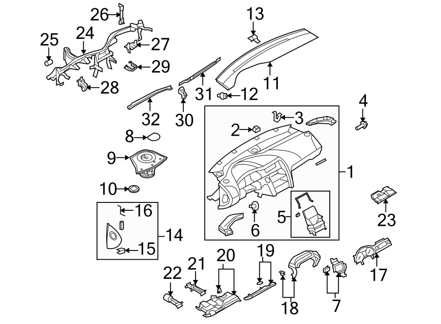 14INSTRUMENT PANEL.https://images.simplepart.com/images/parts/motor/fullsize/1380605.png