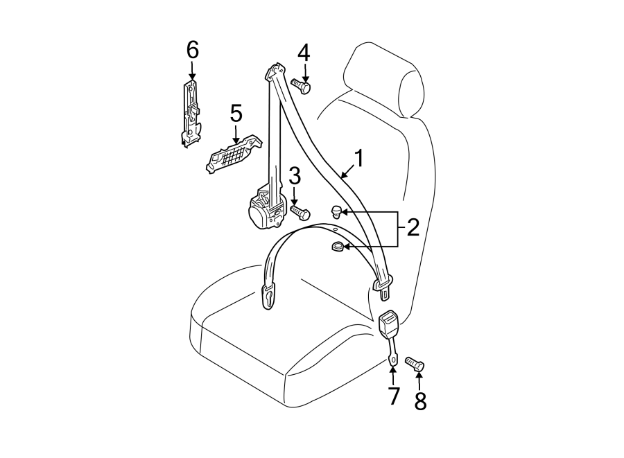 1RESTRAINT SYSTEMS. FRONT SEAT BELTS.https://images.simplepart.com/images/parts/motor/fullsize/1380670.png