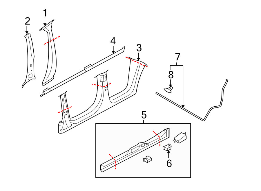 4PILLARS. ROCKER & FLOOR. CENTER PILLAR & ROCKER.https://images.simplepart.com/images/parts/motor/fullsize/1380785.png