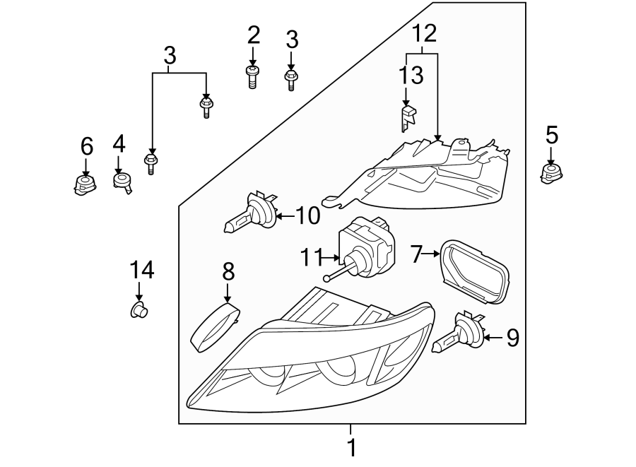 9FRONT LAMPS. HEADLAMP COMPONENTS.https://images.simplepart.com/images/parts/motor/fullsize/1381020.png