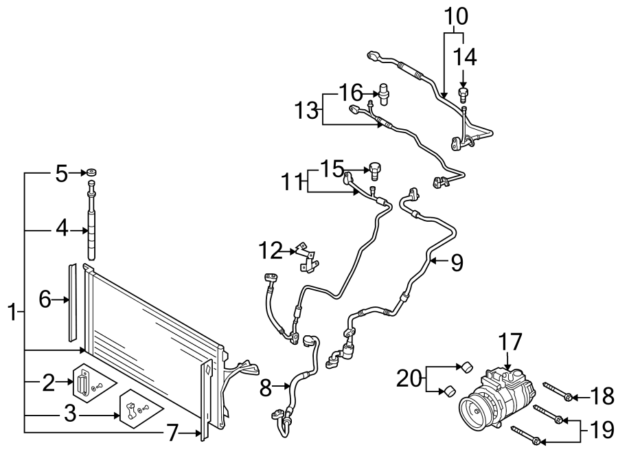 12AIR CONDITIONER & HEATER. COMPRESSOR & LINES. CONDENSER.https://images.simplepart.com/images/parts/motor/fullsize/1381185.png