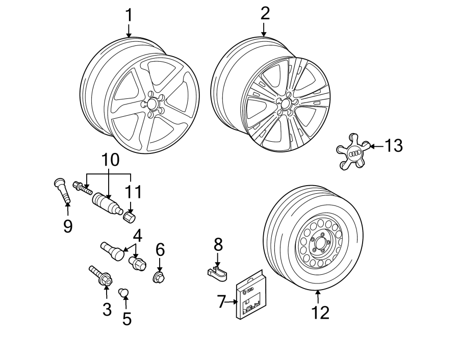 WHEELS. COVERS & TRIM.