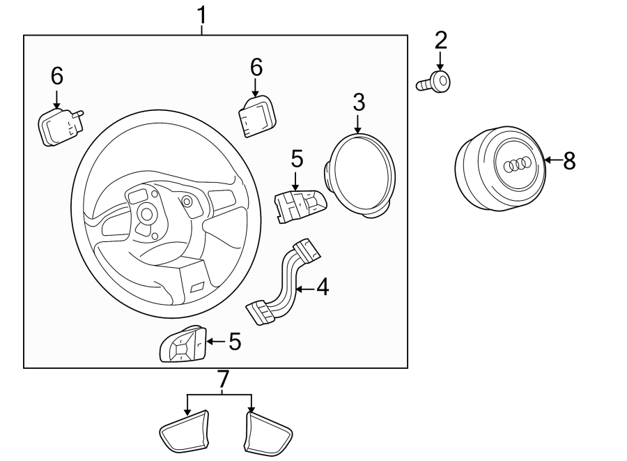 1STEERING WHEEL & TRIM.https://images.simplepart.com/images/parts/motor/fullsize/1381572.png