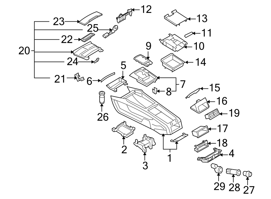 FRONT CONSOLE.