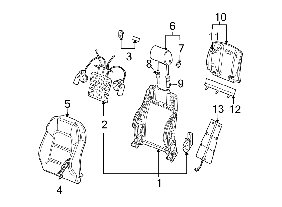 8SEATS & TRACKS. FRONT SEAT COMPONENTS.https://images.simplepart.com/images/parts/motor/fullsize/1381705.png