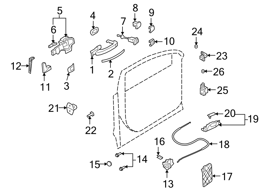 21FRONT DOOR. LOCK & HARDWARE.https://images.simplepart.com/images/parts/motor/fullsize/1381825.png