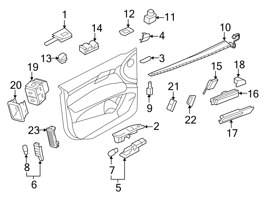 14FRONT DOOR. INTERIOR TRIM.https://images.simplepart.com/images/parts/motor/fullsize/1381833.png