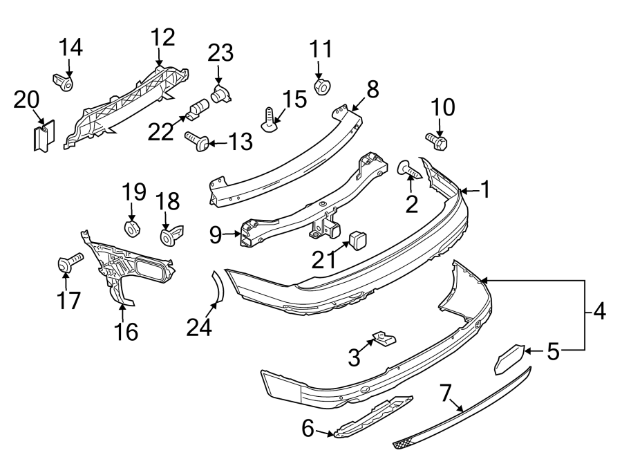 3REAR BUMPER. BUMPER & COMPONENTS.https://images.simplepart.com/images/parts/motor/fullsize/1381992.png