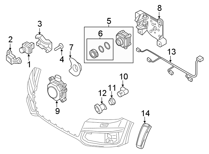 3FRONT BUMPER & GRILLE. ELECTRICAL COMPONENTS.https://images.simplepart.com/images/parts/motor/fullsize/1382020.png