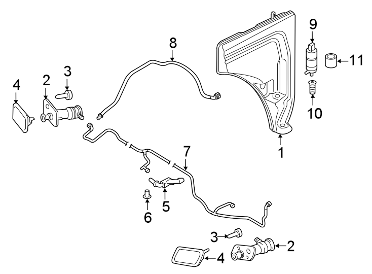 5Front lamps. Washer components.https://images.simplepart.com/images/parts/motor/fullsize/1382036.png