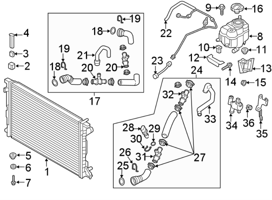 36RADIATOR & COMPONENTS.https://images.simplepart.com/images/parts/motor/fullsize/1382052.png