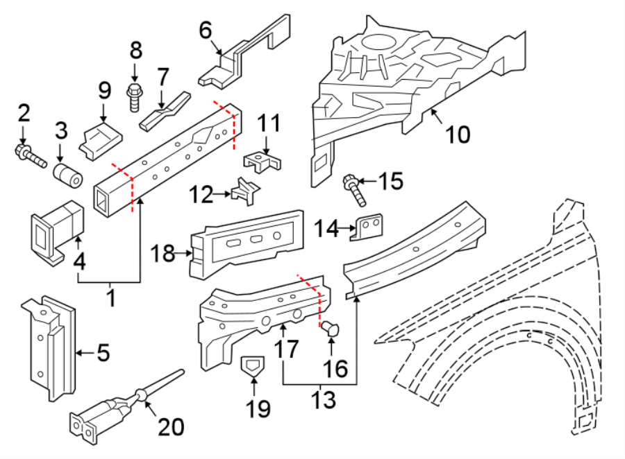 17FENDER. STRUCTURAL COMPONENTS & RAILS.https://images.simplepart.com/images/parts/motor/fullsize/1382130.png